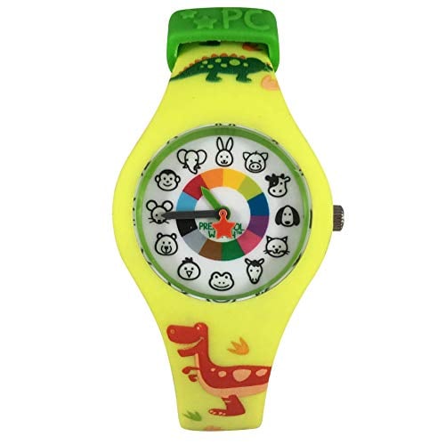 Dinosaur Preschool Watch - The Only Analog Kids Watch Preschoolers...