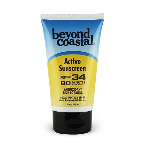 Beyond Coastal Active SPF 34 Sunscreen (4-Ounce)