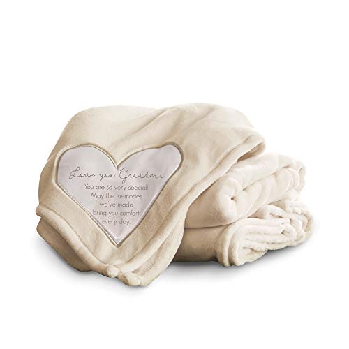 Pavilion Gift Company 19503 Comfort Blanket - Love You Grandma Thick Warm...