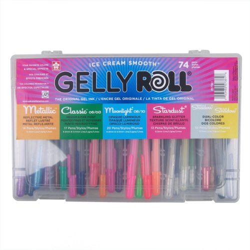 Sakura Gelly Roll Pens Gift Set, Ice Cream Smooth Gel Ink with Special...