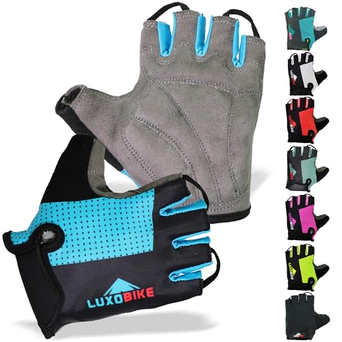 LuxoBike Cycling Gloves Bicycle Gloves Bicycling Gloves Mountain Bike...