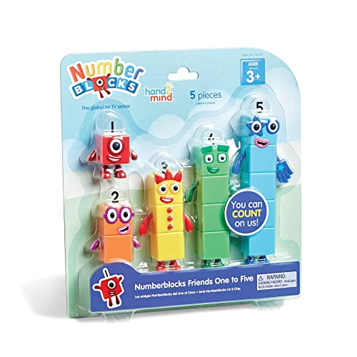 hand2mind Numberblocks Friends One to Five Figures, Toy Figures...
