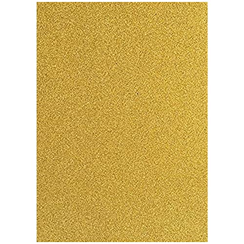 Baisunt 20 Sheets Gold Glitter Cardstock Paper for DIY Art Project,...