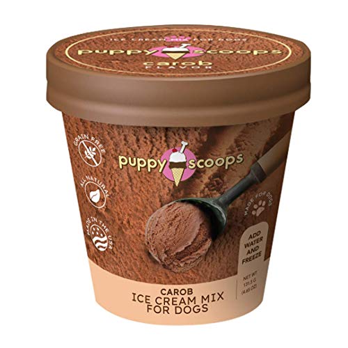 Puppy Scoops Ice Cream Mix for Dogs: Carob (Natural Dog Safe Chocolate...