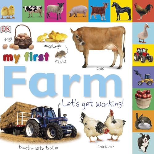Tabbed Board Books: My First Farm: Let's Get Working! (My First Tabbed...