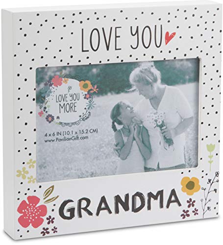 Pavilion Gift Company Grandma Floral Self Standing Picture Frame