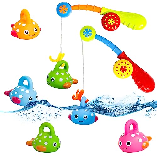 Fajiabao Baby Bath Toys for Kids Age 1-3 Mold Free Toddler Bathtub Toys...