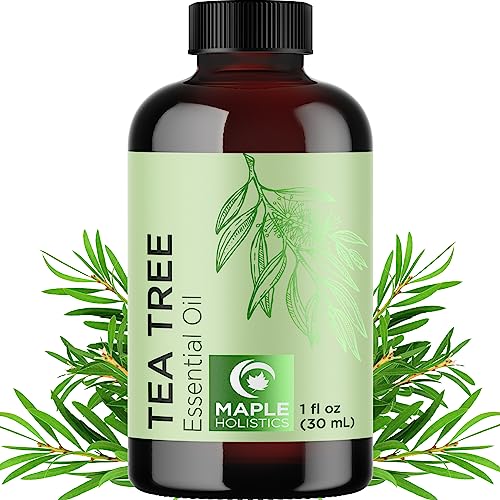 100% Tea Tree Oil Pure - Tea Tree Essential Oil for Skin Dry Scalp and...