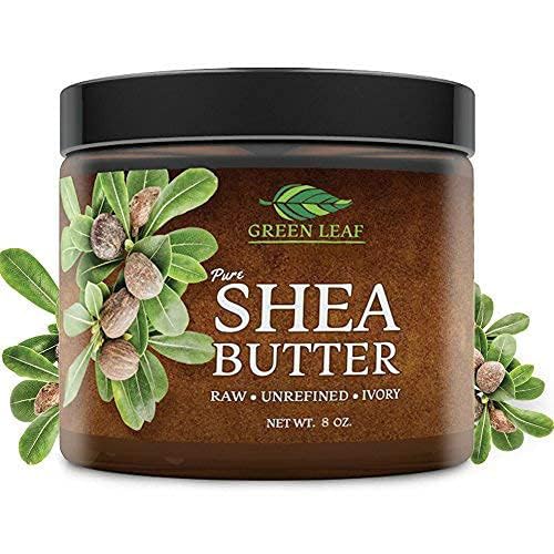 Green Leaf Naturals African Shea Butter - Raw, Unrefined Ingredients - Body...