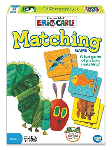Wonder Forge Eric Carle Matching Game For Boys & Girls Age 3 To 5 - A Fun &...