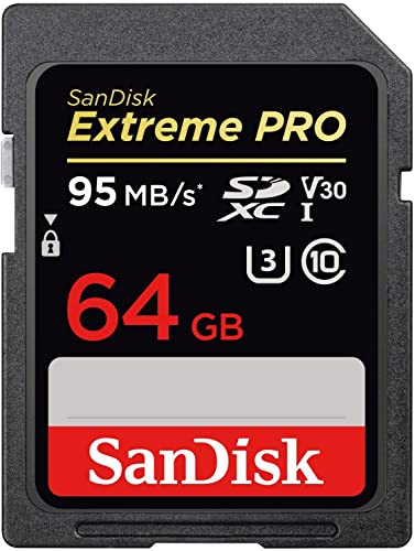 SanDisk 64GB Extreme PRO SDXC UHS-I Memory Card (SDSDXXG-064G-GN4IN)