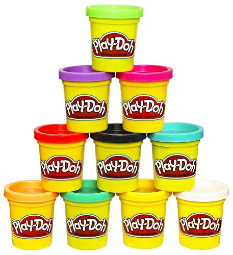 Play-Doh Modeling Compound 10-Pack Case of Colors, Non-Toxic, Assorted, 2...