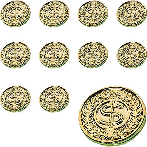 Amscan Novelty Plastic Gold Coins Value Pack - 400 Ct.