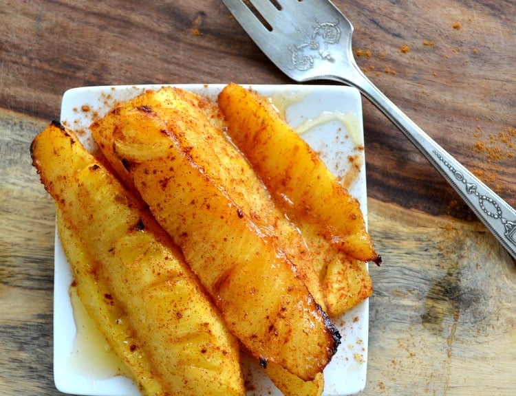 Honey Roasted Pineapple