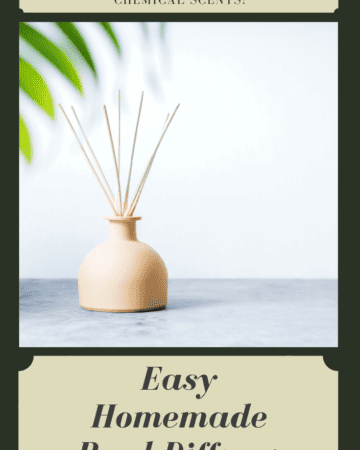 Easy Homemade Reed Diffuser