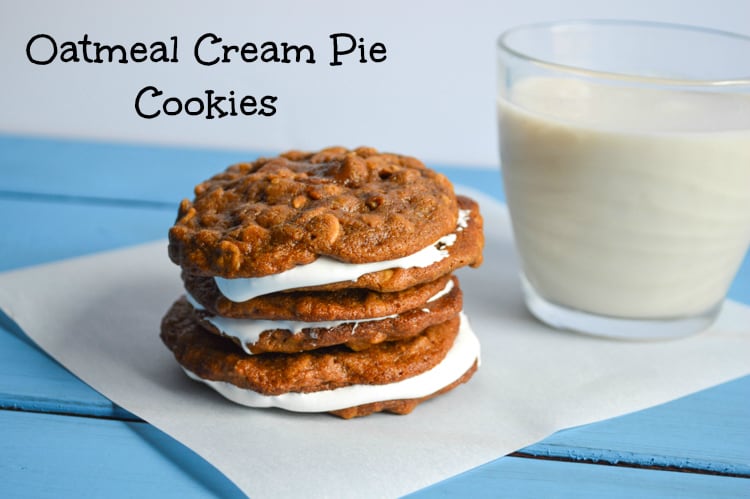 Oatmeal Cream Pie Cookie Recipe with Chewy Molasses Cookies Recipe ...