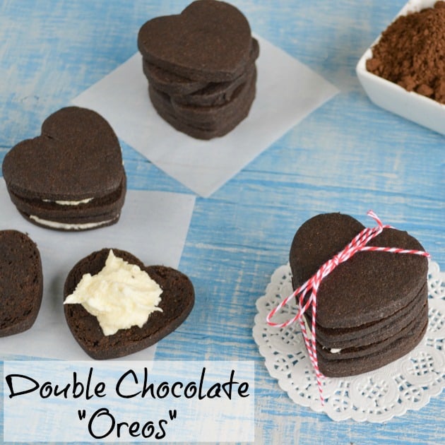 Double Chocolate Sandwich Cookies