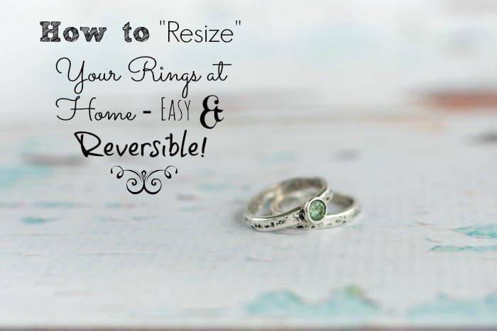 How to Resize your Rings at Home