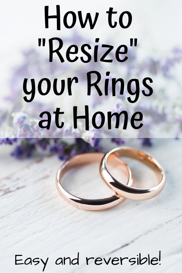 This hack for how to resize your rings at home was featured on Buzzfeed! Discover an easy and reversible way to make your rings smaller at home.