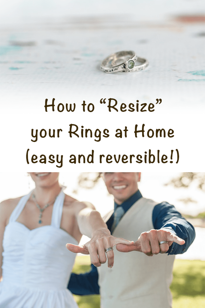 how to resize your rings at home