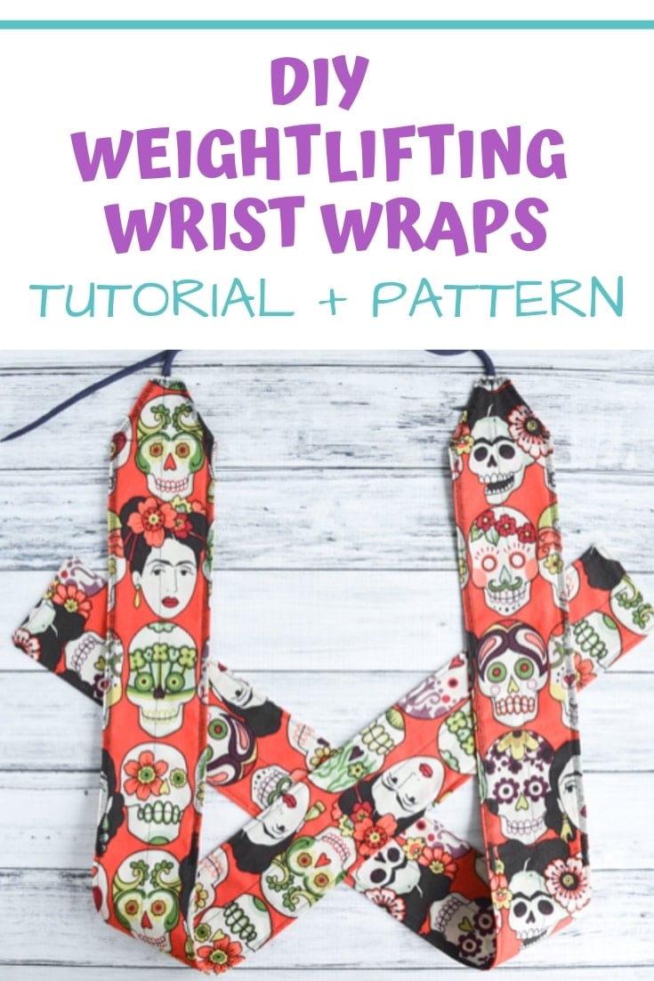 Learn how to make your own weightlifting wrist wraps - tutorial and free pattern!