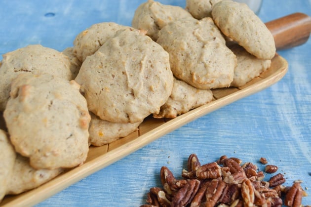 Plantain Pecan Cookies