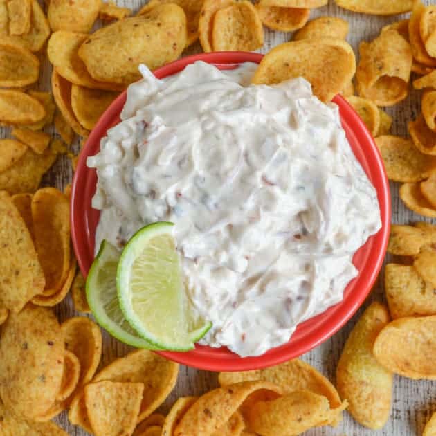 Chipotle Lime Dip with Greek Yogurt