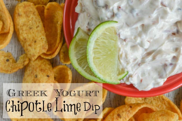 Greek Yogurt Chipotle Lime Dip