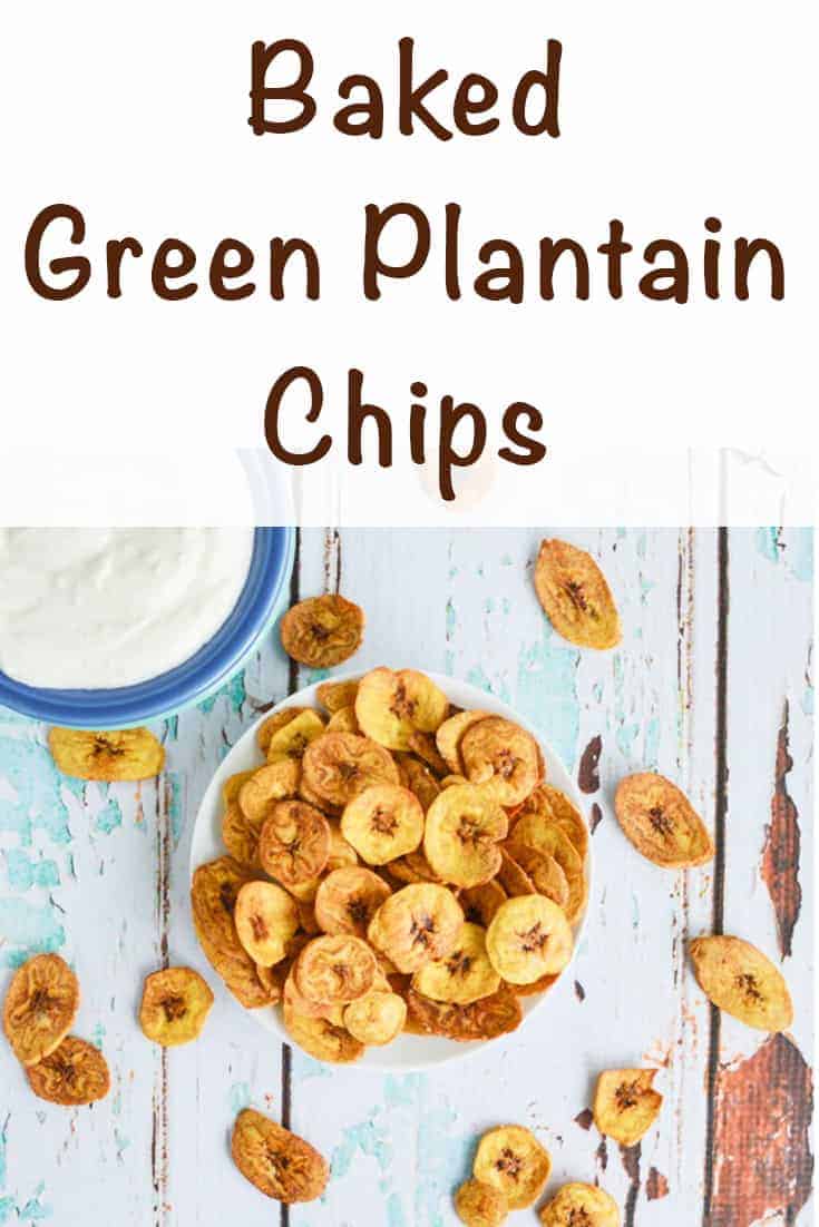 baked green plantain chips recipe