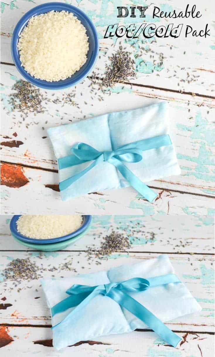 diy reusable hot/cold pack tutorial