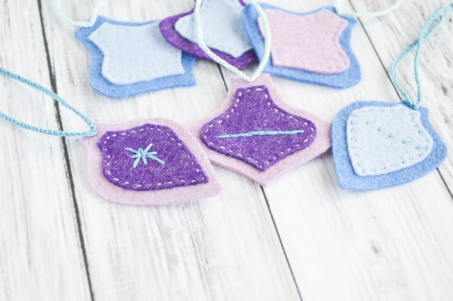 Felt Christmas Ornaments