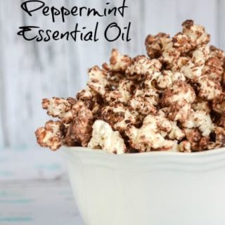 Mint Chocolate Popcorn with DoTerra Essential Oils-image
