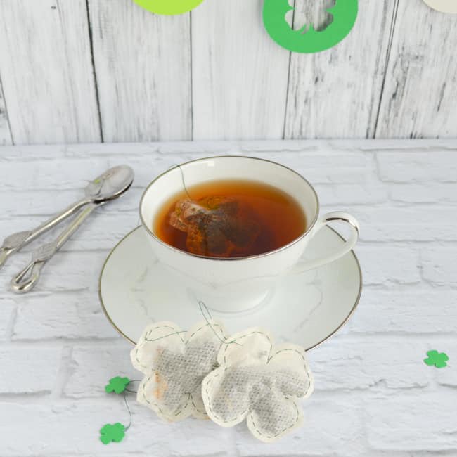 shamrock tea bags