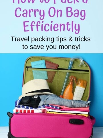 How to Pack a Carry On Efficiently