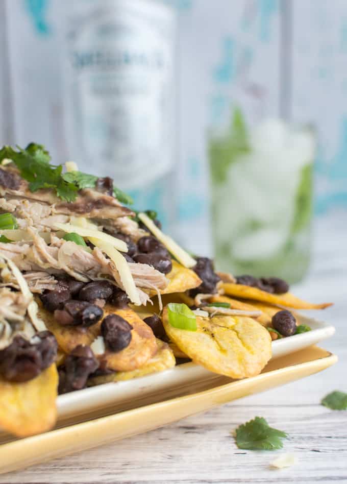 Slow Cooker Lechon Asado Mariquitas Nachos