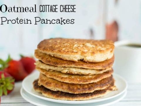 Pre-Workout Cottage Cheese Oatmeal Protein Pancakes - No Protein Powder! -  The Artisan Life