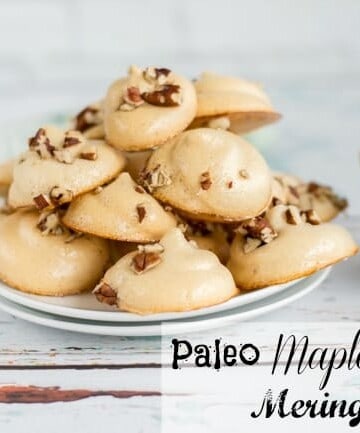 Paleo Maple Pecan Meringues Recipe