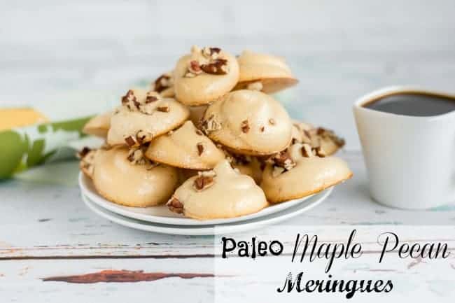 Paleo Maple Pecan Meringues Recipe