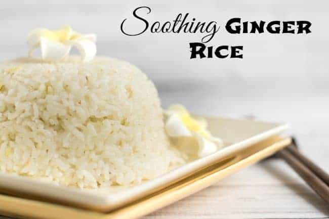 Soothing Ginger Rice Recipe
