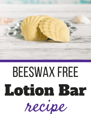 beeswax free lotion bar recipe