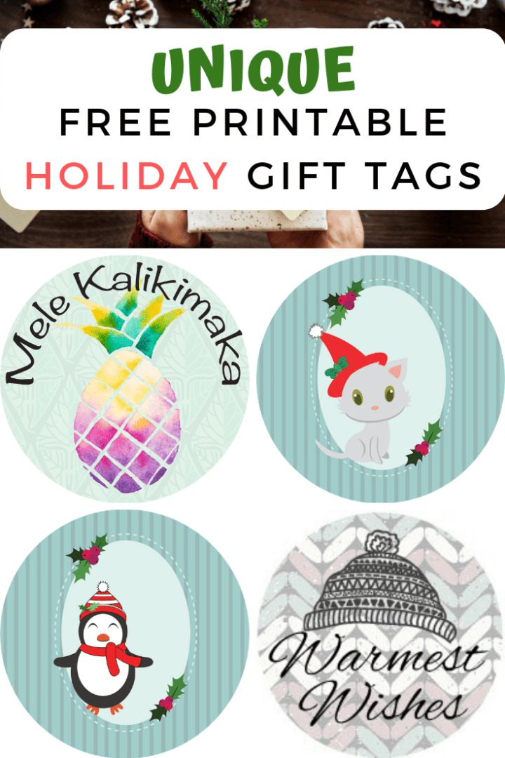 Cute Free Printable Holiday Gift Tags 2025 - The Artisan Life