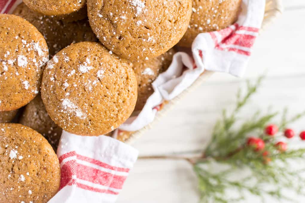 spicy gingerbread muffins