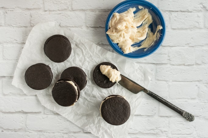 chocolate creme sandwich cookies