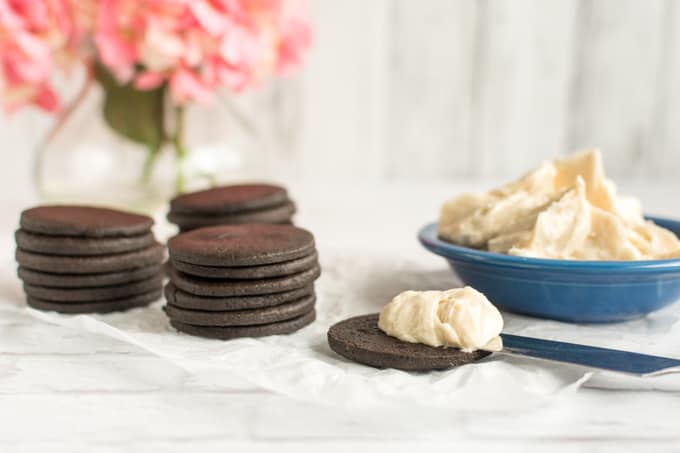 creme filling for homemade oreos