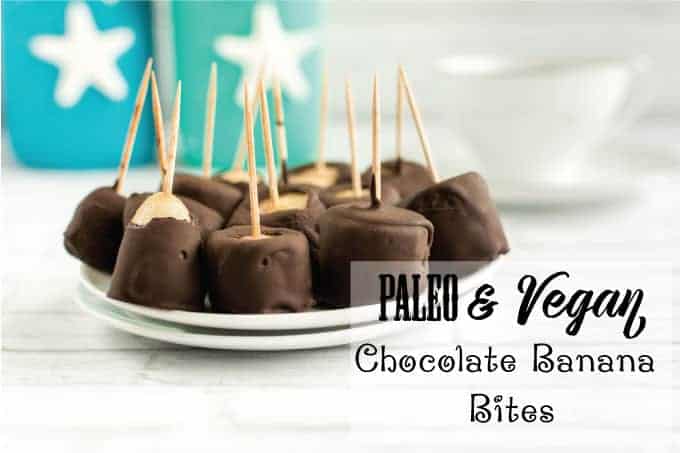 Paleo Vegan Chocolate Banana Bites