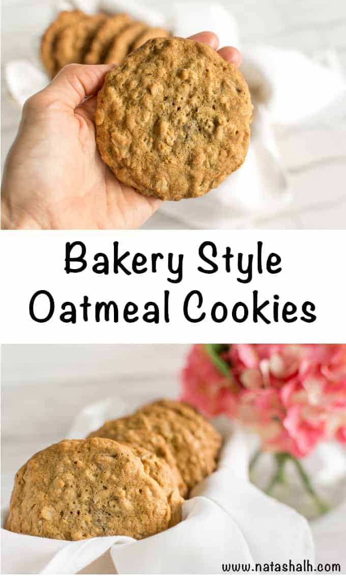 bakery style oatmeal cookies recipes