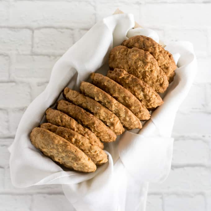 giant oatmeal granola cookies