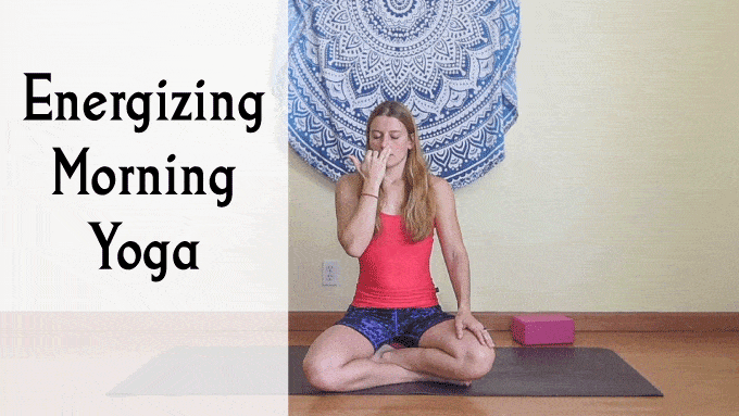 Energizing morning yoga practice