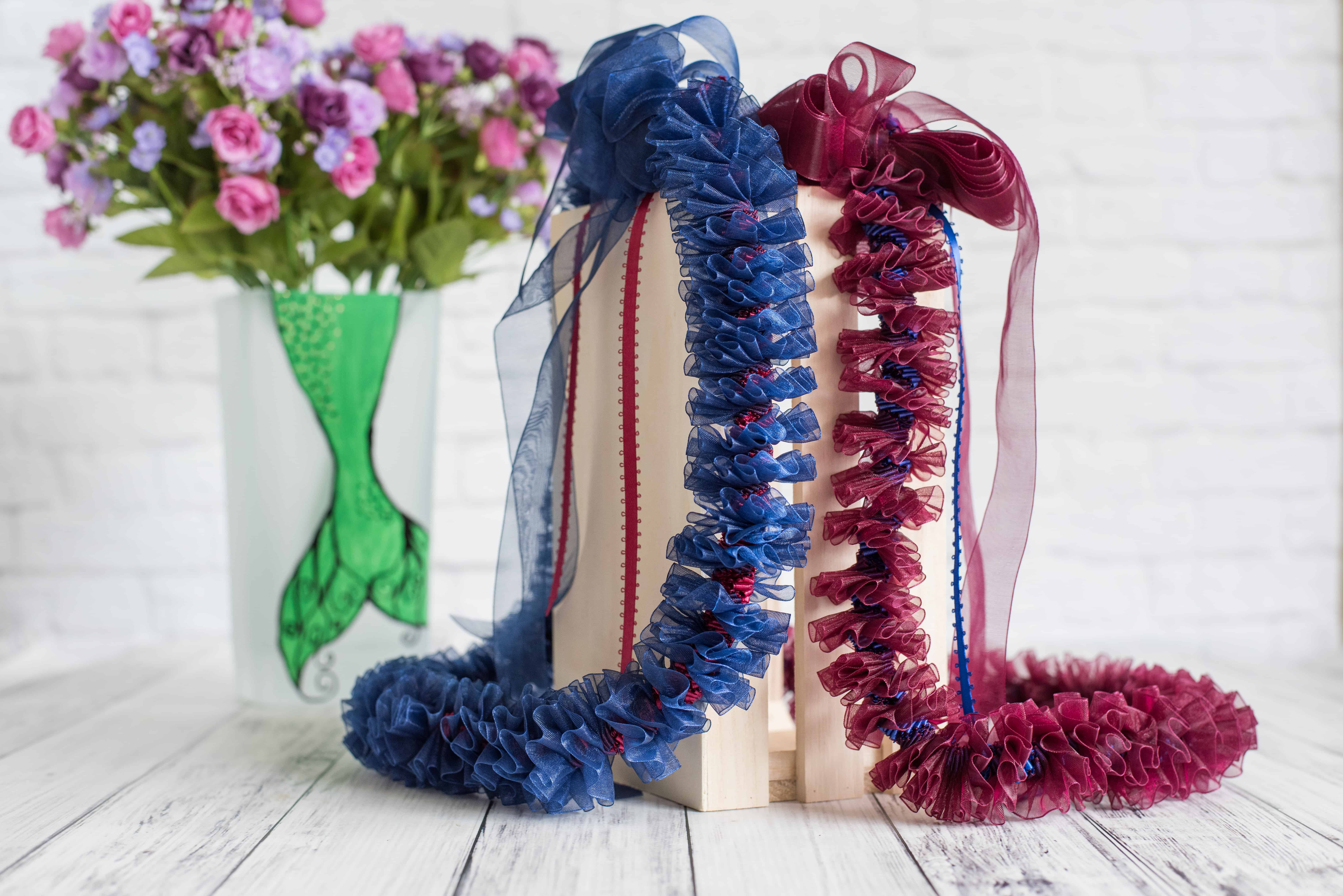how to make a spiral ribbon lei Skillshare class