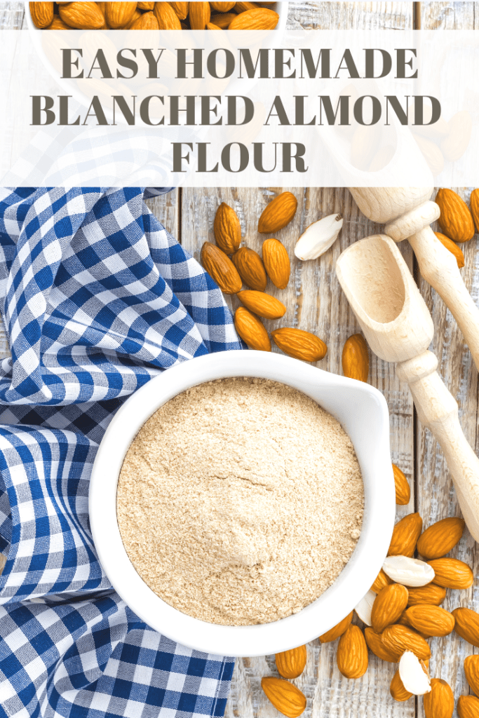 Easy Homemade Blanched Almond Flour/Meal The Artisan Life
